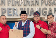  HAR-Guntur Terima Rekom PDIP, Kantongi Tiket Maju Di Pilwako Jambi 2024