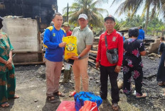 Pemkab Bungo Salurkan Bantuan untuk Korban Kebakaran di Dusun Peninjau