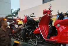 Kejagung Sita Puluhan Motor Mewah Terkait Kasus Suap di PN Jakpus