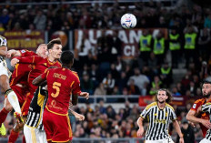 Laga AS Roma vs Juventus Berakhir Tanpa Pemenang