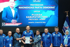 Empat Bacakada Terima Rekom Demokrat Untuk Pilkada Kerinci, Tebo, Tanjabtim dan Tanjabbar