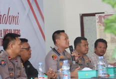 Polres Tanjab Barat Gelar Coffee Morning Bersama Insan Pers