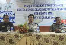 Bimtek Pengelolaan DAK Urusan Pendidikan Sub Bidang SMK Tahun Anggaran 2024 Disdik Provinsi Jambi