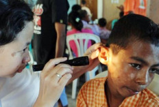 Pembesaran Amandel Jadi Faktor Risiko Anak Kena Radang Telinga
