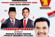 SAH Ucapkan Terima Kasih Pada Masyarakat Jambi Sudah Pilih Prabowo-Gibran