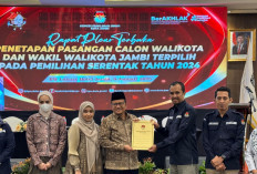 Dr. Maulana dan Diza Aljosha Ditetapkan sebagai Walikota dan Wakil Walikota Jambi Priode 2025-2029