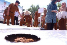 Pj Bupati Muaro Jambi Hadiri Gerakan Tanam Cabai (Gertam Cabai)