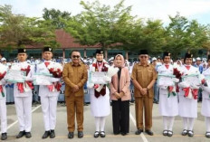 Wali Kota Alfin Sambut Nindya, Paskibraka Nasional Asal Sungai Penuh
