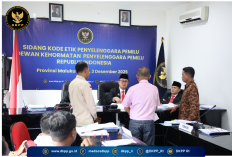 Diperiksa Atas Dugaan Terima Uang Caleg, Anggota Bawaslu Kota Ternate Disidang DKPP