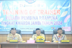 Training of Trainer Pelatih Pramuka Tingkat Kwarda Jambi