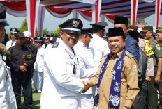 Al Haris Hadiri Pengukuhan Perpanjangan Masa Jabatan Kades Se-Kabupaten Kerinci