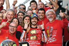 Bagnaia Pertahankan Gelar Juara Dunia MotoGP 