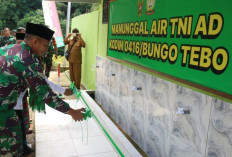 Dandim 0416 Bute Bangun  Instalasi Air Bersih di Ponpes Babul Mu’arif