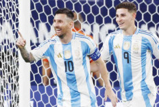 Gol Messi dan Alvarez Antar Argentina ke Final Copa America