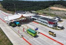 Libur Nataru, Lalu Lintas Tol Trans Sumatera Melonjak Tajam