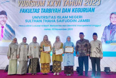 Gelar Yudisium ke XXVI, FTK UIN STS Jambi Luluskan 463 Mahasiswa