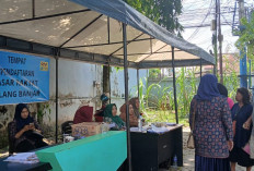 Protes Sistem Undian, Pendaftaran Lapak PKL di Pasar Talang Banjar Nyaris Ricuh