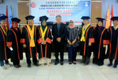 Kasirul Fadli Raih Gelar Doktor Ekonomi FEB-UNJA
