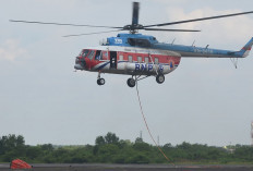 Api Masih Belum Padam, 2 Helikopter Siram Gambut Jaya dan Total Karhutla Provinsi Jambi  420 Ha 