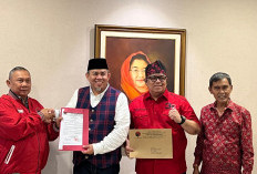 HAR-Guntur Resmi Kantongi Dukungan PDIP, Siap Bertarung di Pilwako Jambi