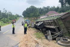 Kecelakaan Beruntun di Muaro Jambi, Empat Korban Dilarikan ke Rumah Sakit