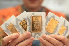 Emas Antam Merosot Rp 57.000 Menjadi Rp 2,428 juta per gram
