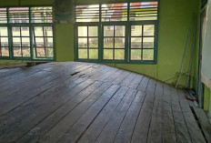 Bangunan MTs Al-Hidayah di Tanjabtim Nyaris Ambruk, KBM Terancam