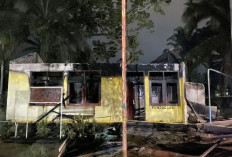Kantor Polsubsektor Tabir Timur di Merangin Terbakar, Diduga Akibat Korsleting Listrik