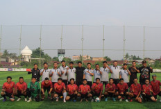 Siwo PWI Kota Jambi dan Lapas Jambi Gelar Laga Persahabatan Mini Soccer