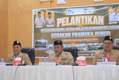 Bupati Bungo Dedy dan Wabup Bungo Dayat Dilantik sebagai Kamabicab dan Wakamabicab Pramuka