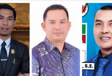 Tiga Pimpinan DPRD Tumbang, Golkar Raih 5 Kursi DPRD Sungai Penuh