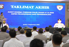 Polda Jambi Gelar Taklimat Akhir Audit Kinerja Itwasum Polri Tahap II 2025