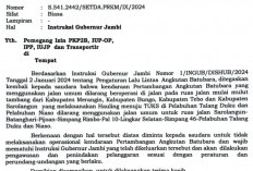 Pemprov Jambi Tegaskan Larangan Penggunaan Jalan Umum untuk Angkutan Batu Bara, Melanggar SE Akan Ditindak