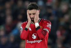 Bruno Fernandes Cedera, Amorim Perkirakan Absen di Beberapa Laga MU