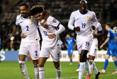 Prancis Kokoh di Puncak, Ukraina Amankan Tiket Playoff Grup D Piala Dunia 2026