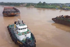 Polisi Periksa PT Putra Batanghari, Pasca Insiden Tongkang Batu Bara Tabrak Tabrak Jembatan Aur Duri