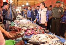 Cek Harga Sembako Jelang nataru, Ahmadi Turun ke Pasar