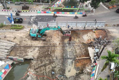 Pembangunan Drainase Utama di Kota Jambi Baru Terealisasi 11 Persen