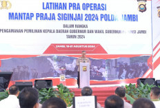 Polda Jambi Gelar Pembukaan Lat Pra Ops Mantap Praja Siginjai 2024