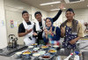 Pekerja Indonesia di Jepang Menggelar Demo Masak Kuliner Nusantara