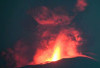 Gunung Ibu Luncurkan Lava Pijar Setinggi 700 Meter