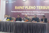 KPU Tebo Gelar Rapat Pleno Penetapan Calon Bupati Terpilih Pilkada Tahun 2024